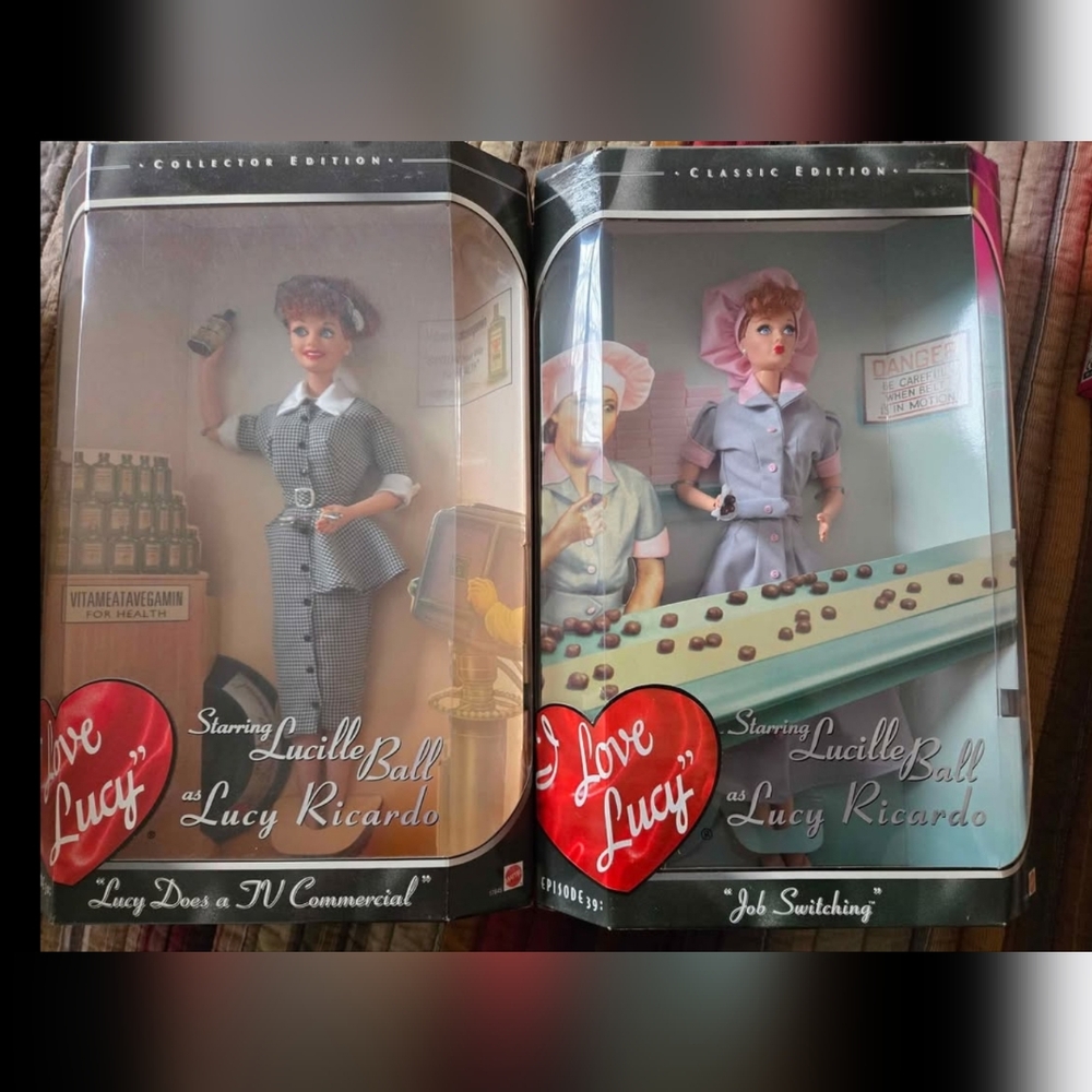 NIB I Love Lucy dolls